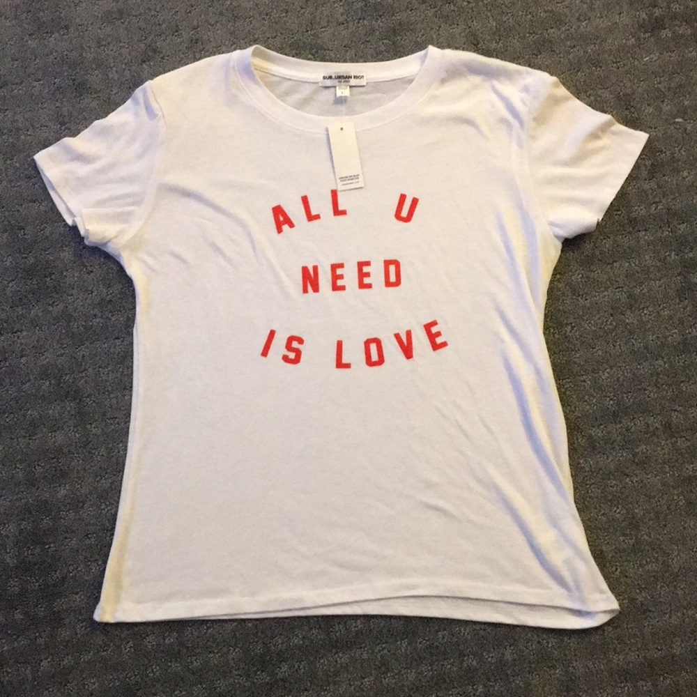 Sub_urban riot “all u need is Love” tee
